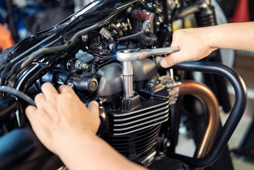 Bike servicing at Home