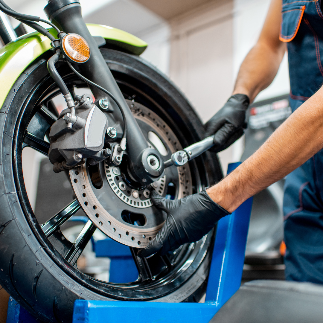 Bike servicing at Home